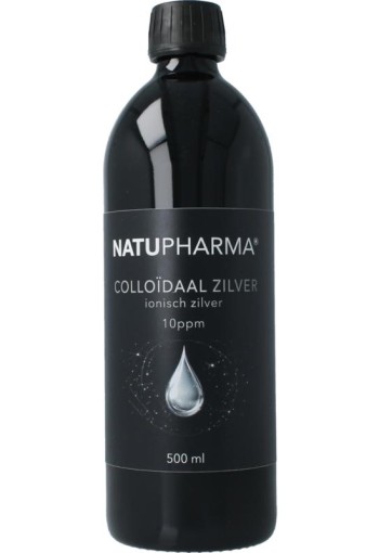 Natupharma Ionisch zilverwater 10ppm (500 Milliliter)