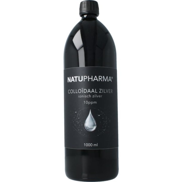Natupharma Ionisch zilverwater 10ppm (1 Liter)