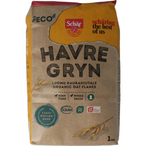 Schar Havermout glutenvrij (1 Kilogram)