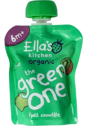 Ella's Kitchen The green one 6+ maanden bio (90 Gram)