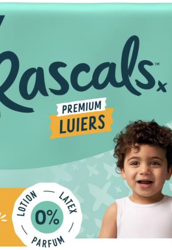 Rascals Premium Luiers Maat 7 17+ KG 20 stuks 2stuks € 15,00