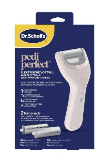 Dr.Scholl's Pedi Perfect Elektrische Voetvijl met Nano Technologie