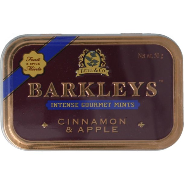 Barkleys Mints cinnamon & apple (50 Gram)