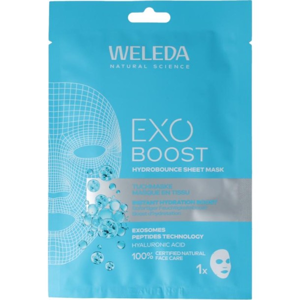 Weleda Exo boost hydrobounce sheet mask bio (20 Milliliter)