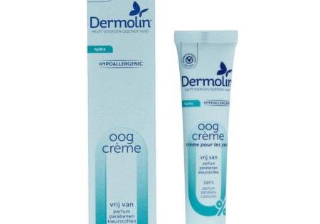 Dermolin Oogcreme hydraterend tube (15 Milliliter)