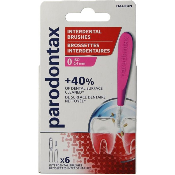Parodontax Interdental size 0 6 Stuks