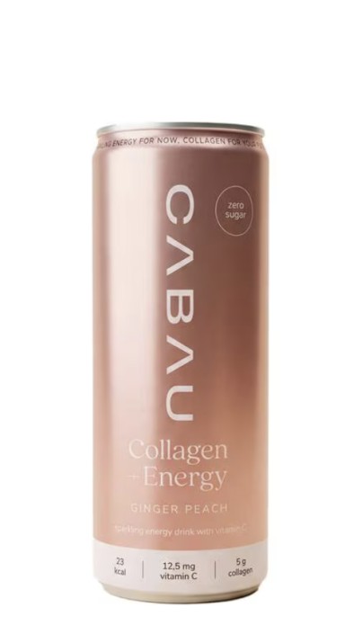 Cabau Collagen + Energy Ginger Peach 250 ml