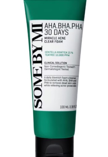 SOME BY MI AHA BHA PHA 30 Days Miracle Acne Clear Foam 100 ML