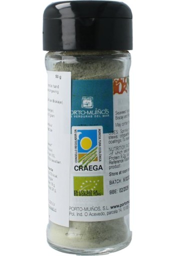 Porto-Muinos Kombu poeder bio (50 Gram)