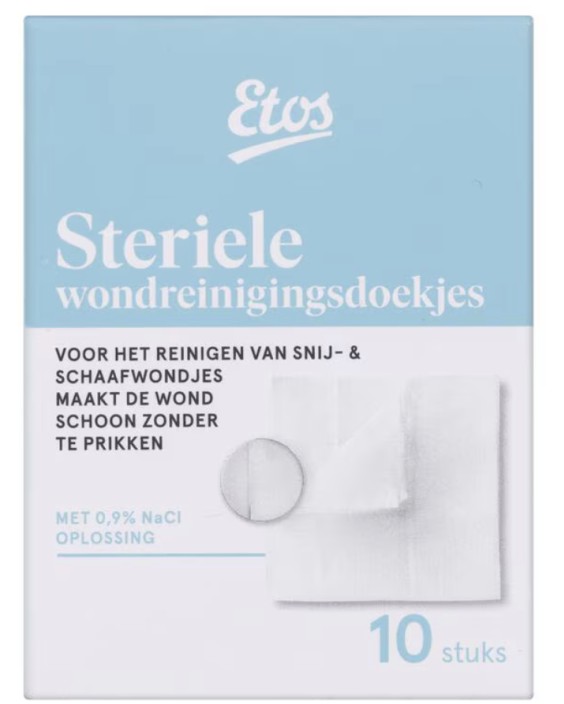 Etos Steriele wond reinigingsdoekjes
