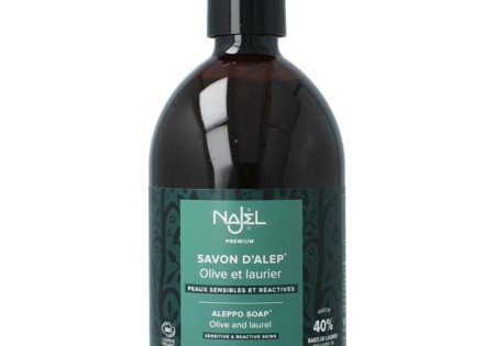 Najel Aleppo Vloeibare zeep laurier pompflacon (500 Milliliter)