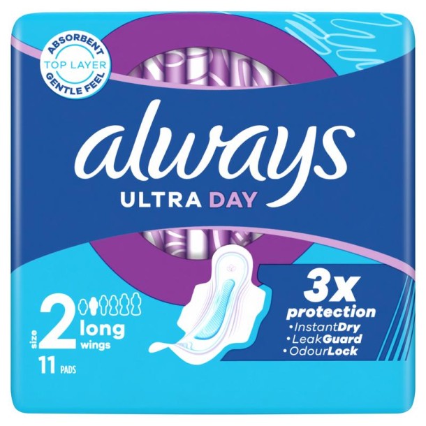 Always Maandverband ultra long 14 stuks