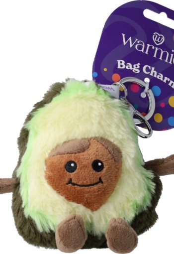 Warmies bag charm avocado