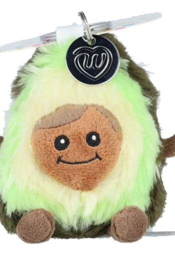 Warmies sleutelhanger avocado