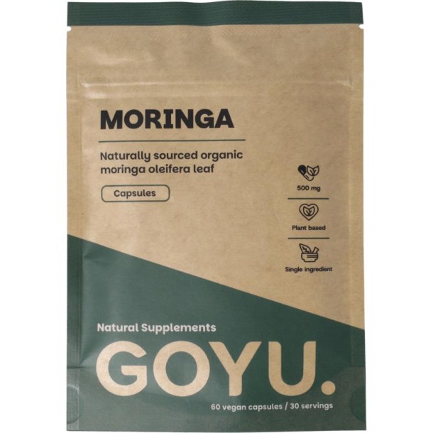 Goyu Moringa oleifera 500mg (60 Capsules)