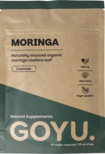Goyu Moringa oleifera 500mg (60 Capsules)