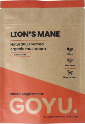 Goyu Lions maine 500mg bio (60 Capsules)
