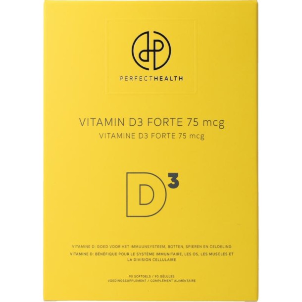 Perfect Health vitamine d3 forte 75 mcg