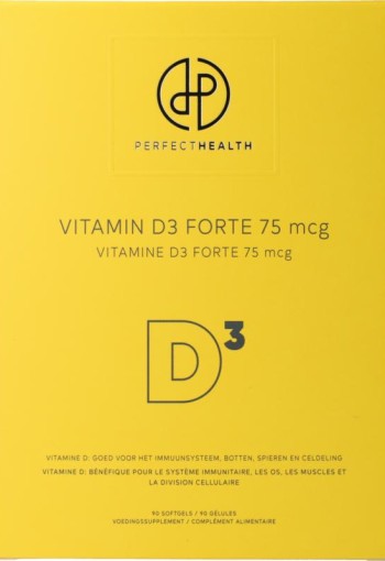 Perfect Health vitamine d3 forte 75 mcg