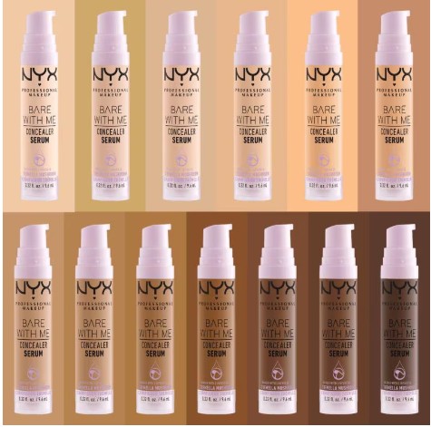 NYX Professional Makeup Bare With Me Concealer Serum BWMCCS10 Camel