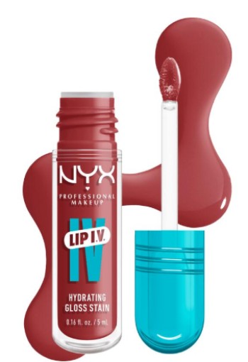 NYX Professional Makeup Lip IV Hydraterende Lipgloss Stain Hydra Honey