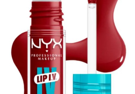 NYX Professional Makeup Lip IV Hydraterende Lipgloss Stain Stain Stain Cranberry Splash