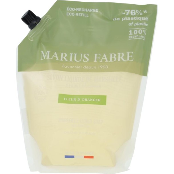 Marius Fabre zeep oranjebloesem navulling