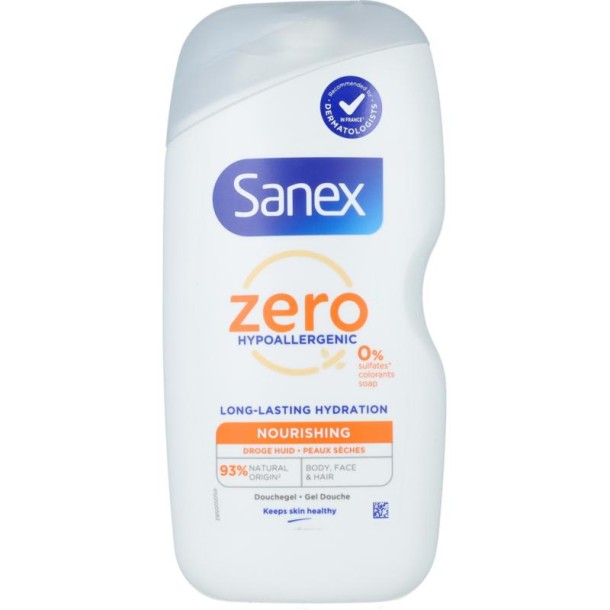 Sanex douchegel zero % dr huid