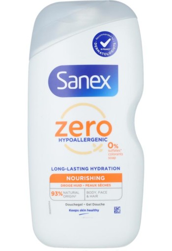 Sanex douchegel zero % dr huid