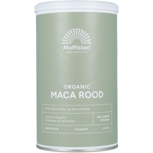 Mattisson organic maca rood
