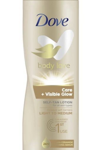 Dove Tanning Lotion Light-Medium 250 Ml