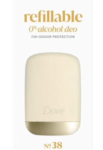 Dove Caramel Refillable Deodorant Starter Kit