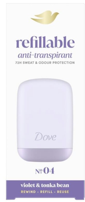 Dove Violet Antiperspirant Deodorant Refillable Starter Kit