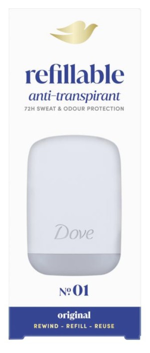 Dove Original Antiperspirant Deodorant Refillable Starter Kit