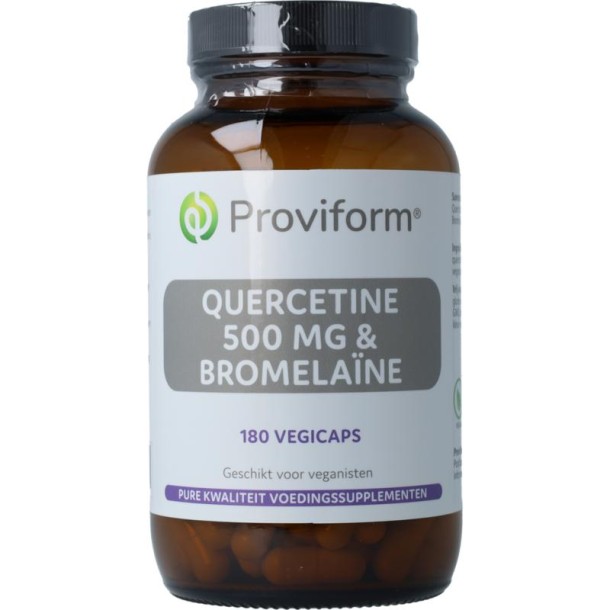 Proviform Quercetine 500mg & bromelaine (180 Vegetarische capsules)