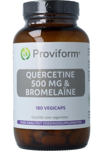 Proviform Quercetine 500mg & bromelaine (180 Vegetarische capsules)