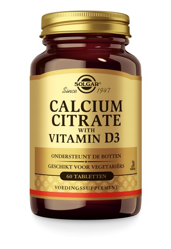 Calcium Citrate with Vitamin D-3 (60 tabletten)