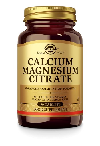 Calcium Magnesium Citrate (50 tabletten)
