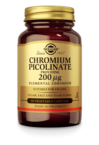 Chromium Picolinate 200 mcg (90 plantaardige capsules)