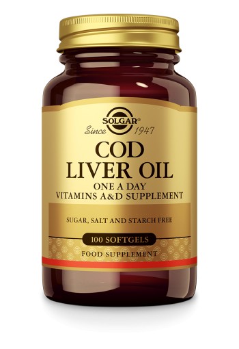 Cod Liver Oil (100 softgels)