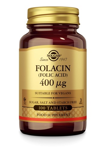 Folacin (folic acid) 400 mcg (250 tabletten)