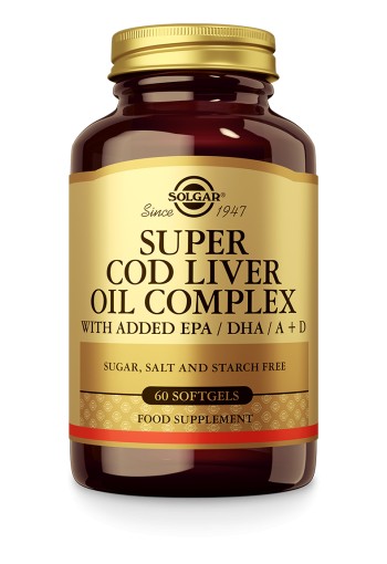 Super Cod Liver Oil Complex (60 softgels)