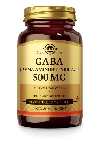 GABA 500 mg (50 plantaardige capsules)