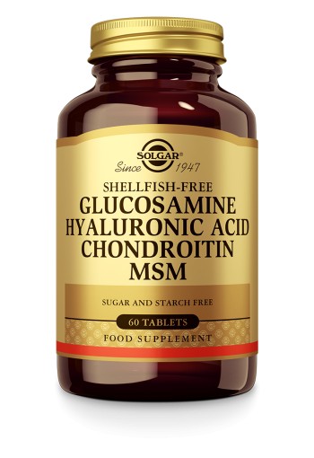 Glucosamine Hyaluronic Acid Chondroitin MSM (60 tabletten)