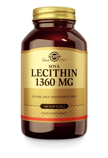 Lecithin 1360 mg (100 softgels)