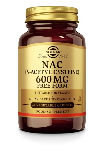 NAC 600 mg (60 plantaardige capsules)
