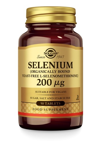 Selenium 200 mcg (100 tabletten)
