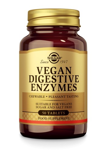 Vegan Digestive Enzymes (50 kauwtabletten)