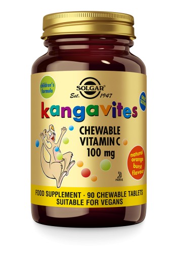 Kangavites Chewable Vitamin C 100 mg (90 kauwtabletten)