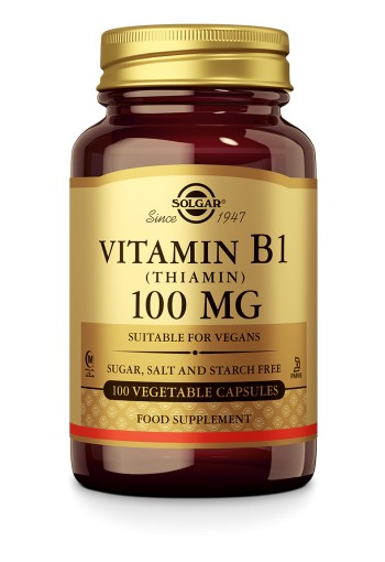 Vitamin B-1 100 mg (100 plantaardige capsules)